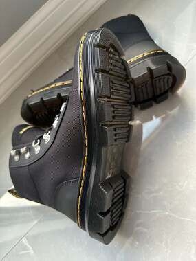 Dr. Martens Women's Combs Poly Casual Boots in Black